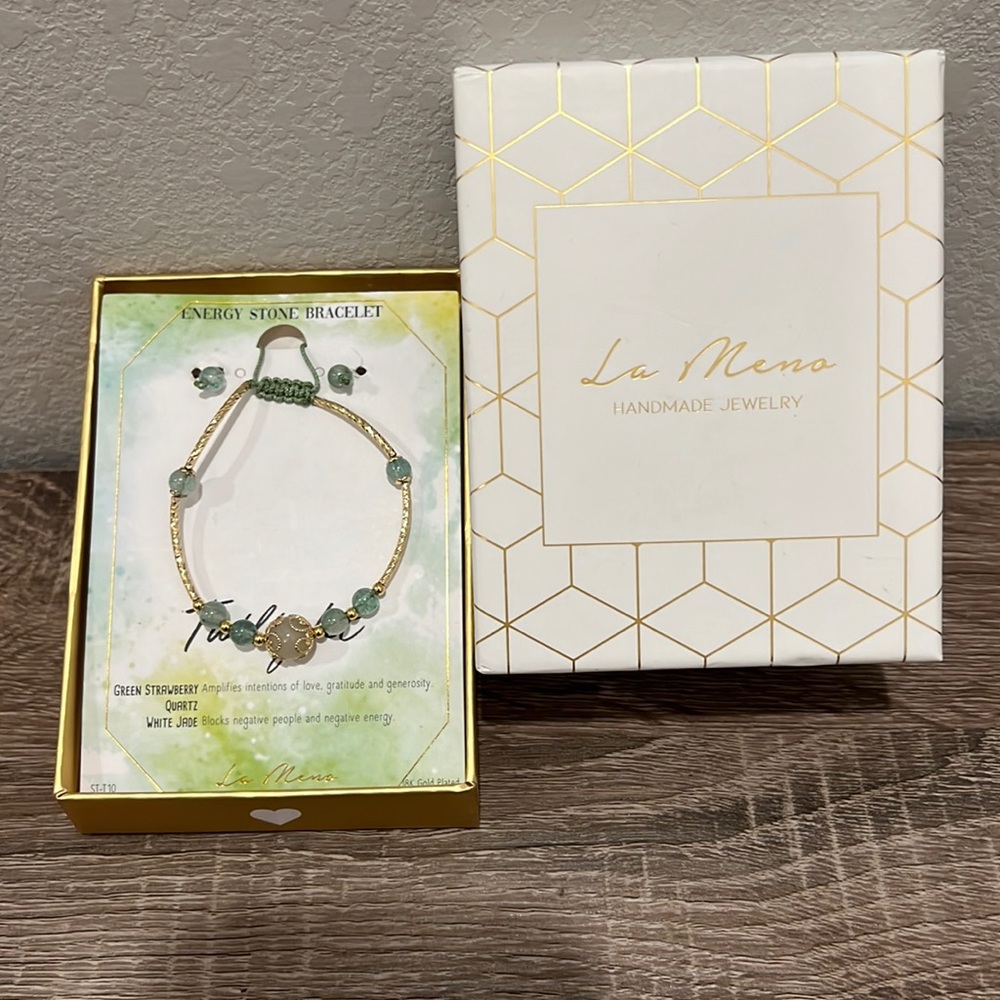 Energy stone bracelet. One size fits all